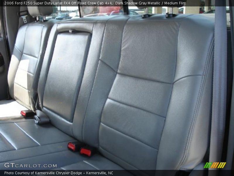 Dark Shadow Gray Metallic / Medium Flint 2006 Ford F250 Super Duty Lariat FX4 Off Road Crew Cab 4x4