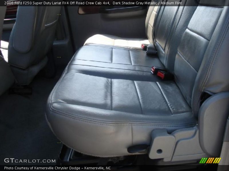 Dark Shadow Gray Metallic / Medium Flint 2006 Ford F250 Super Duty Lariat FX4 Off Road Crew Cab 4x4