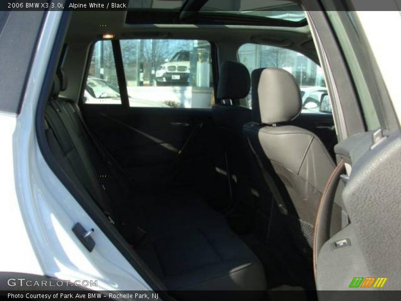 Alpine White / Black 2006 BMW X3 3.0i