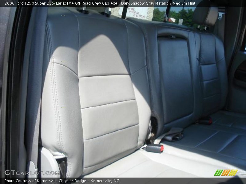 Dark Shadow Gray Metallic / Medium Flint 2006 Ford F250 Super Duty Lariat FX4 Off Road Crew Cab 4x4