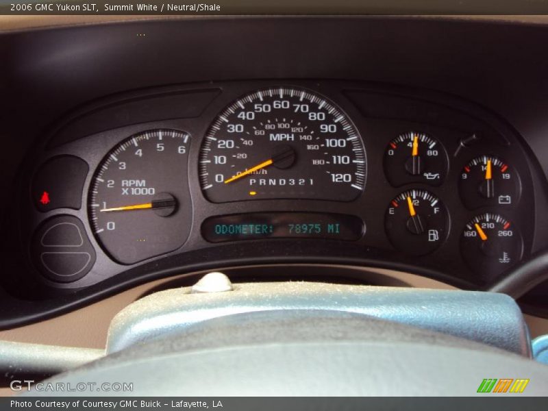Summit White / Neutral/Shale 2006 GMC Yukon SLT