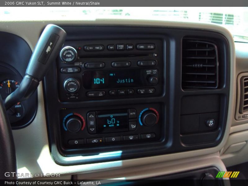 Summit White / Neutral/Shale 2006 GMC Yukon SLT