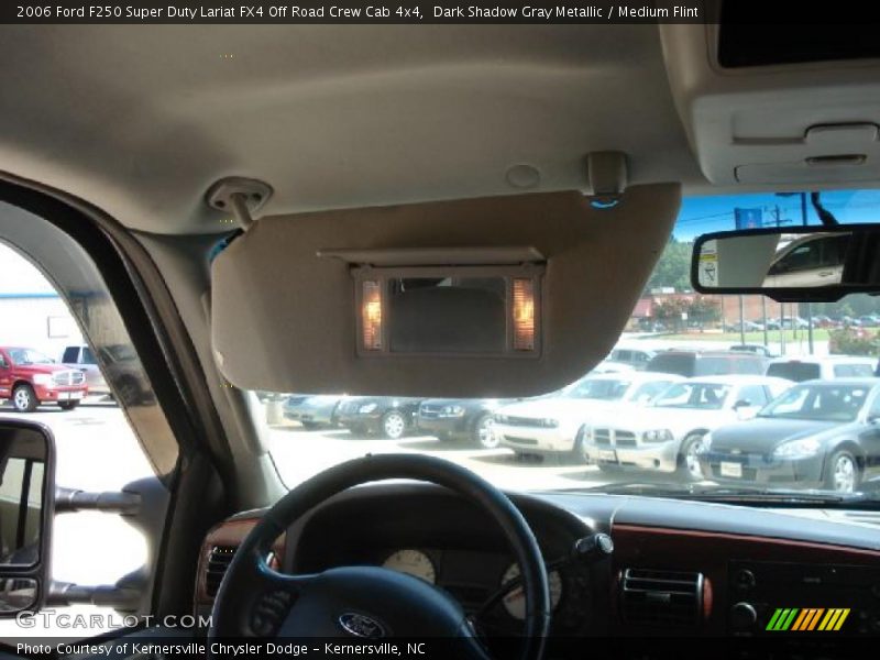 Dark Shadow Gray Metallic / Medium Flint 2006 Ford F250 Super Duty Lariat FX4 Off Road Crew Cab 4x4
