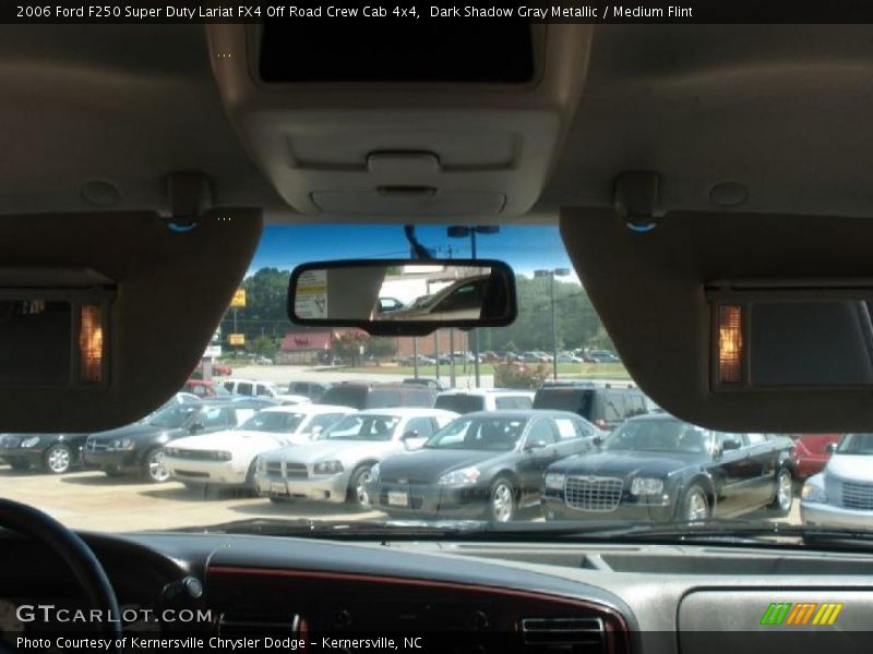 Dark Shadow Gray Metallic / Medium Flint 2006 Ford F250 Super Duty Lariat FX4 Off Road Crew Cab 4x4