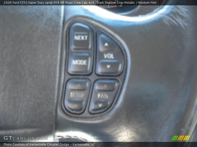Dark Shadow Gray Metallic / Medium Flint 2006 Ford F250 Super Duty Lariat FX4 Off Road Crew Cab 4x4