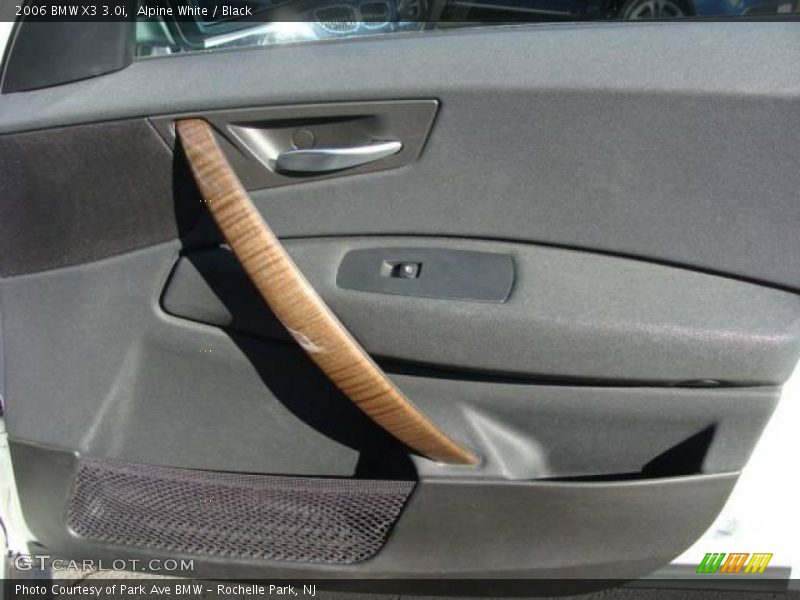 Alpine White / Black 2006 BMW X3 3.0i