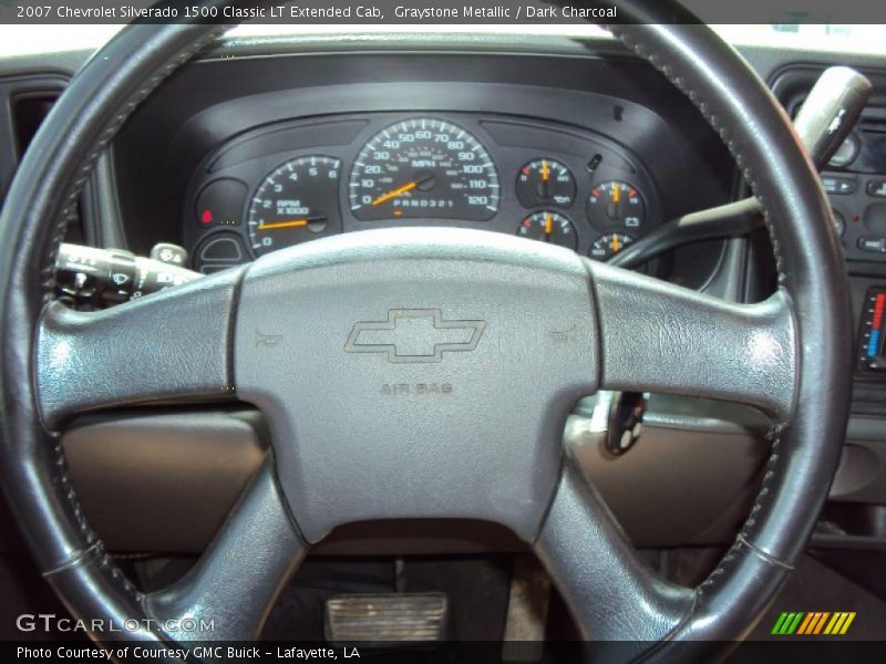 Graystone Metallic / Dark Charcoal 2007 Chevrolet Silverado 1500 Classic LT Extended Cab