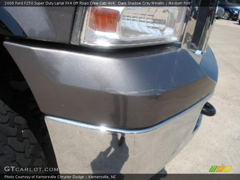 Dark Shadow Gray Metallic / Medium Flint 2006 Ford F250 Super Duty Lariat FX4 Off Road Crew Cab 4x4