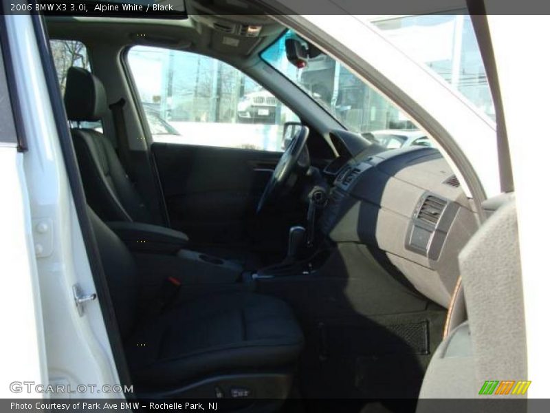 Alpine White / Black 2006 BMW X3 3.0i