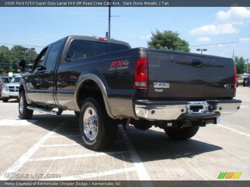 Dark Stone Metallic / Tan 2006 Ford F250 Super Duty Lariat FX4 Off Road Crew Cab 4x4