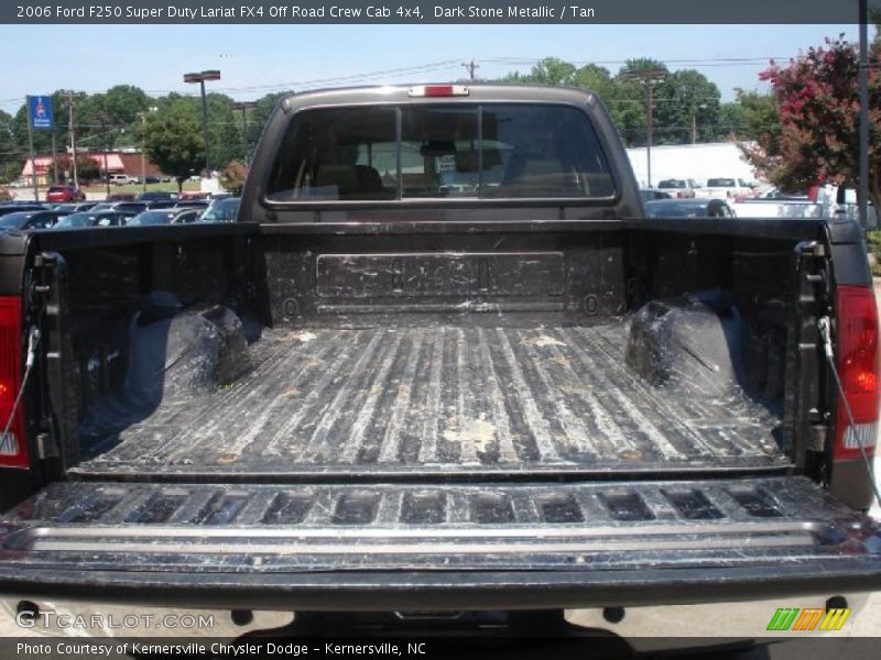 Dark Stone Metallic / Tan 2006 Ford F250 Super Duty Lariat FX4 Off Road Crew Cab 4x4