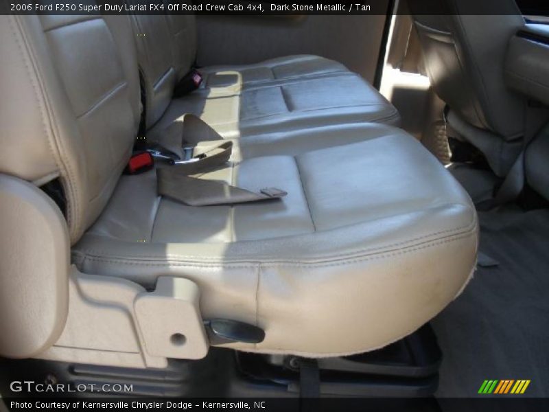 Dark Stone Metallic / Tan 2006 Ford F250 Super Duty Lariat FX4 Off Road Crew Cab 4x4