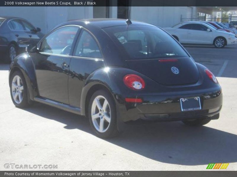 Black / Black 2008 Volkswagen New Beetle S Coupe