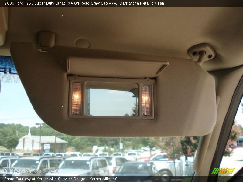 Dark Stone Metallic / Tan 2006 Ford F250 Super Duty Lariat FX4 Off Road Crew Cab 4x4
