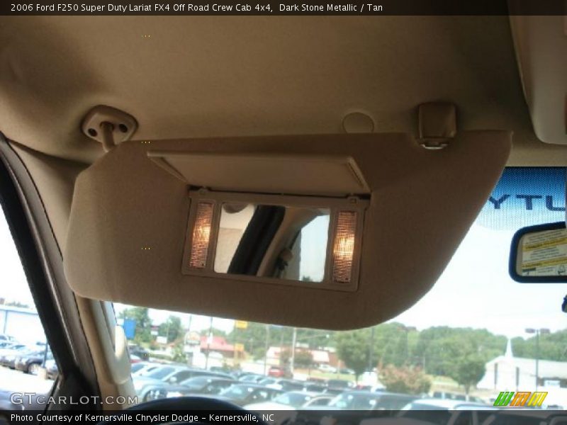 Dark Stone Metallic / Tan 2006 Ford F250 Super Duty Lariat FX4 Off Road Crew Cab 4x4