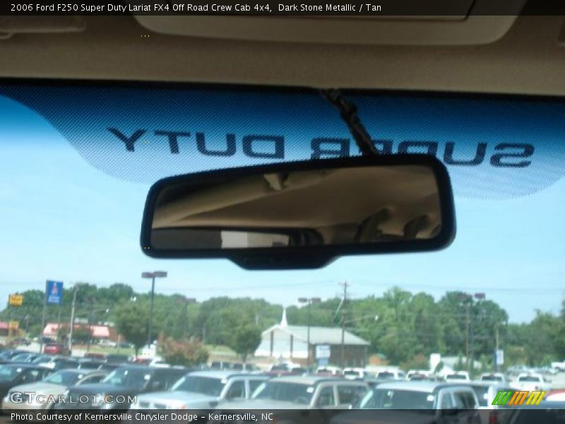Dark Stone Metallic / Tan 2006 Ford F250 Super Duty Lariat FX4 Off Road Crew Cab 4x4