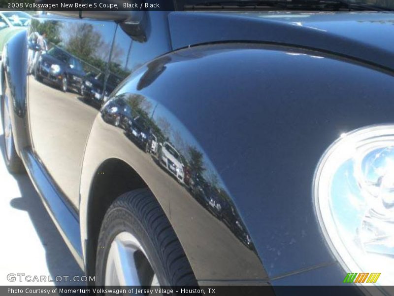 Black / Black 2008 Volkswagen New Beetle S Coupe