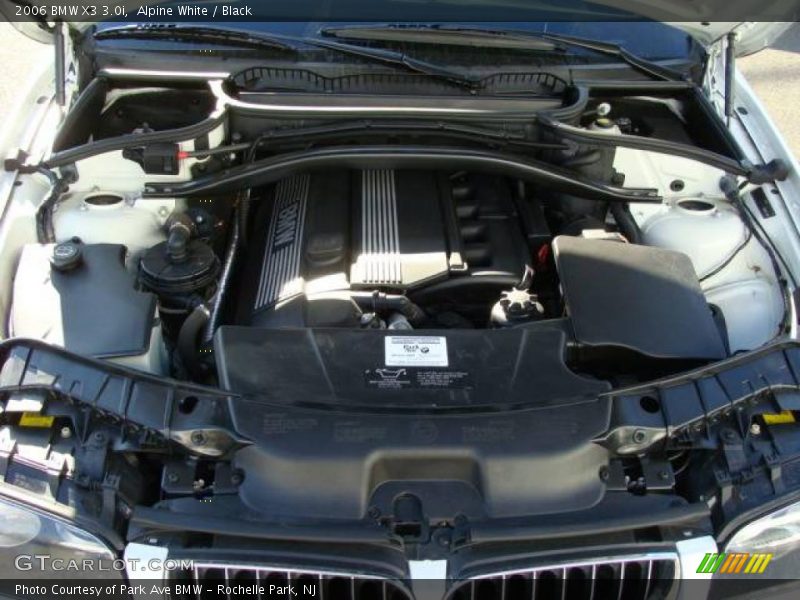 Alpine White / Black 2006 BMW X3 3.0i