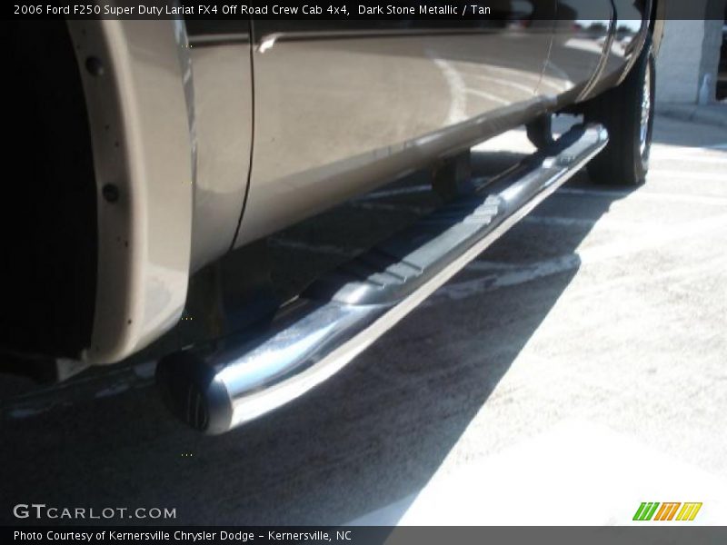 Dark Stone Metallic / Tan 2006 Ford F250 Super Duty Lariat FX4 Off Road Crew Cab 4x4