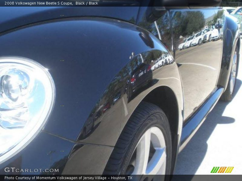 Black / Black 2008 Volkswagen New Beetle S Coupe