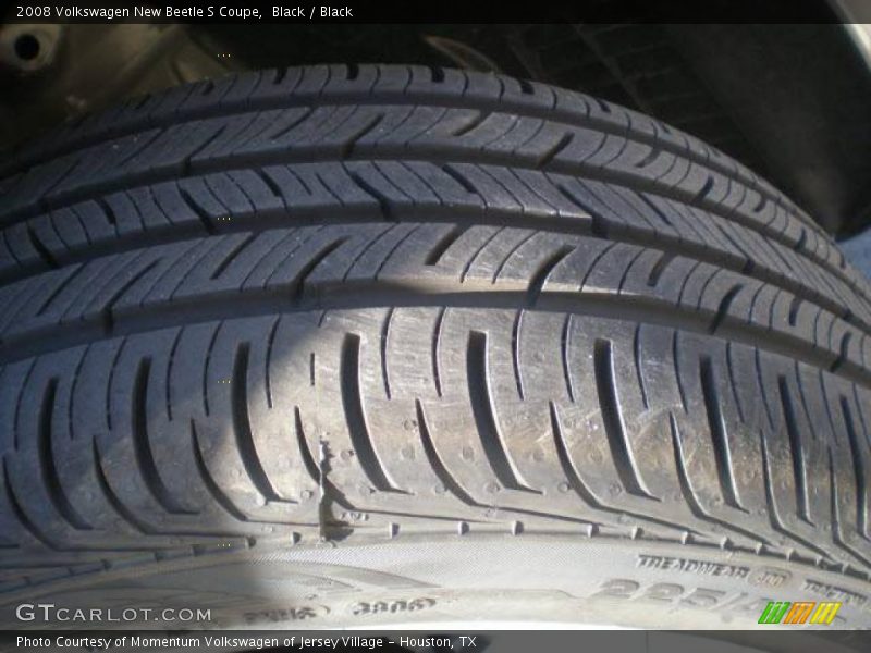 Black / Black 2008 Volkswagen New Beetle S Coupe