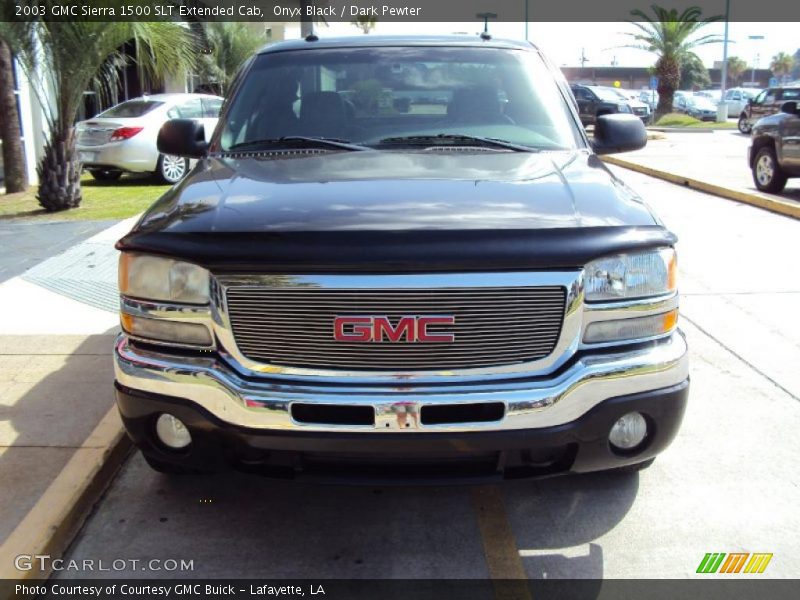 Onyx Black / Dark Pewter 2003 GMC Sierra 1500 SLT Extended Cab