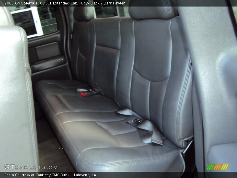 Onyx Black / Dark Pewter 2003 GMC Sierra 1500 SLT Extended Cab