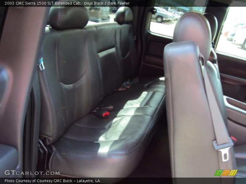 Onyx Black / Dark Pewter 2003 GMC Sierra 1500 SLT Extended Cab