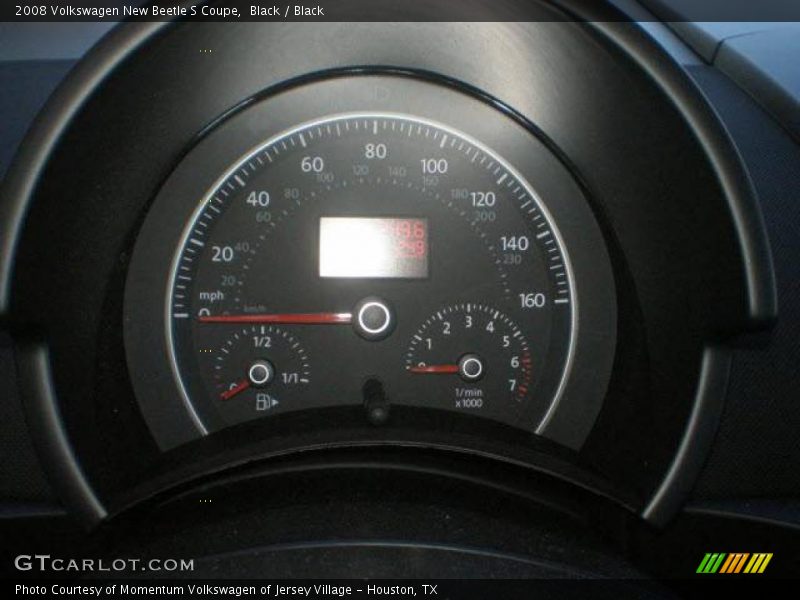 Black / Black 2008 Volkswagen New Beetle S Coupe