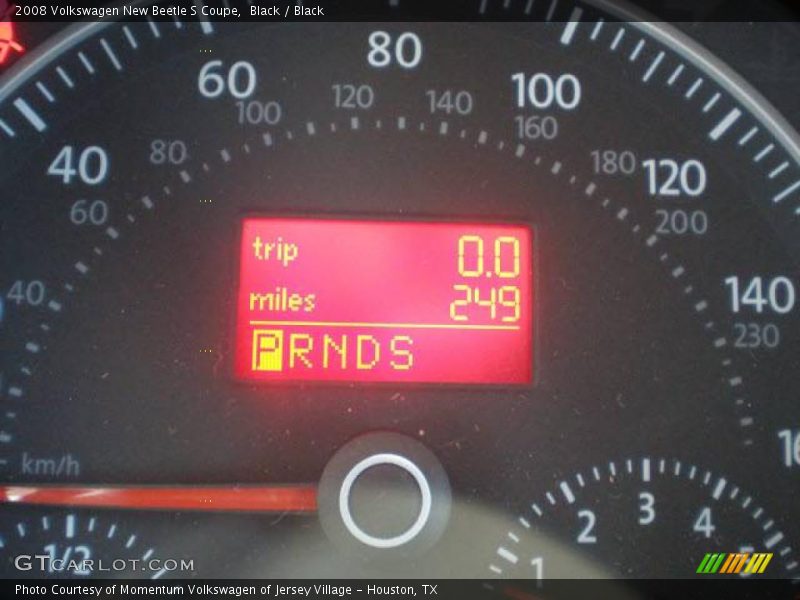 Black / Black 2008 Volkswagen New Beetle S Coupe