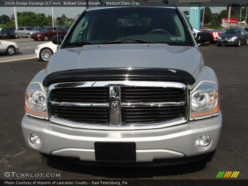 Brilliant Silver Metallic / Medium Slate Gray 2004 Dodge Durango SLT 4x4