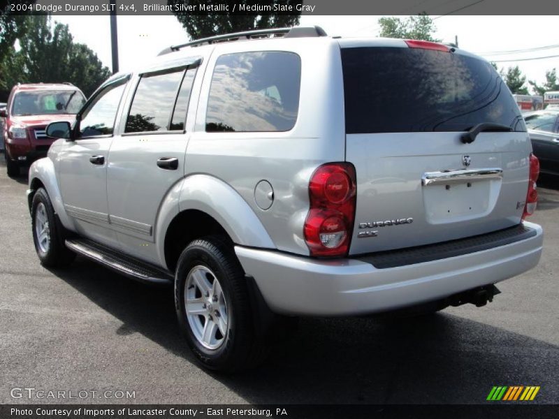 Brilliant Silver Metallic / Medium Slate Gray 2004 Dodge Durango SLT 4x4