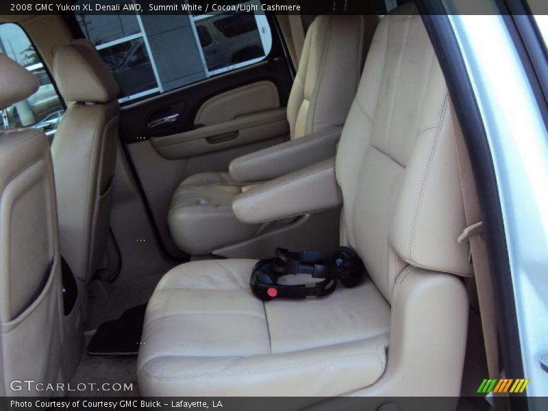 Summit White / Cocoa/Light Cashmere 2008 GMC Yukon XL Denali AWD