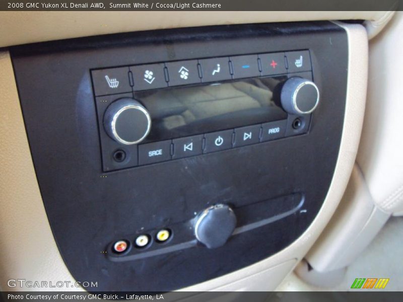 Summit White / Cocoa/Light Cashmere 2008 GMC Yukon XL Denali AWD