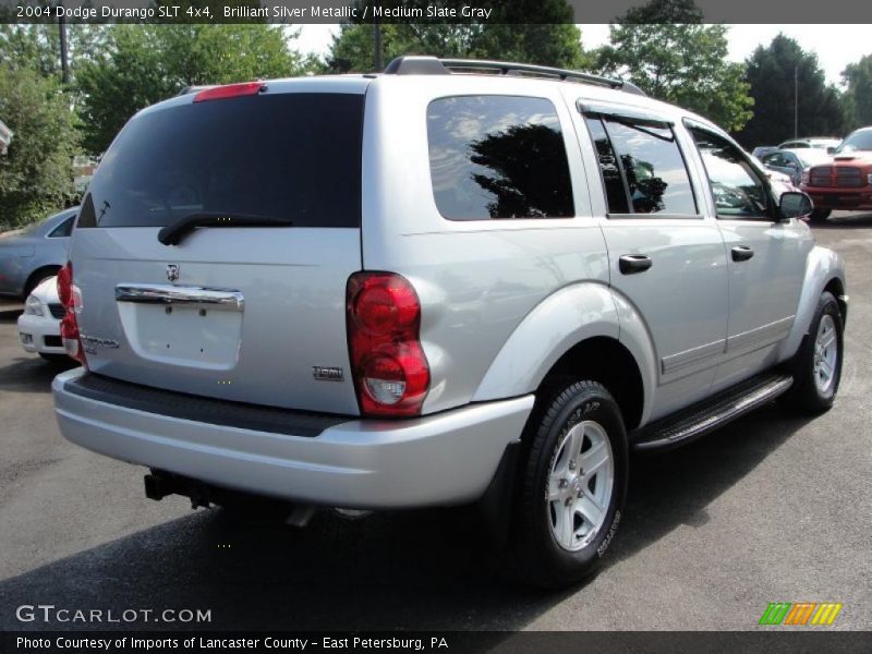 Brilliant Silver Metallic / Medium Slate Gray 2004 Dodge Durango SLT 4x4