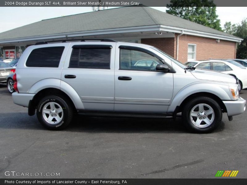 Brilliant Silver Metallic / Medium Slate Gray 2004 Dodge Durango SLT 4x4