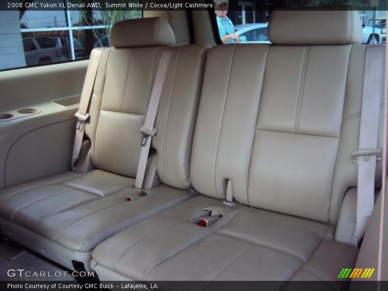 Summit White / Cocoa/Light Cashmere 2008 GMC Yukon XL Denali AWD