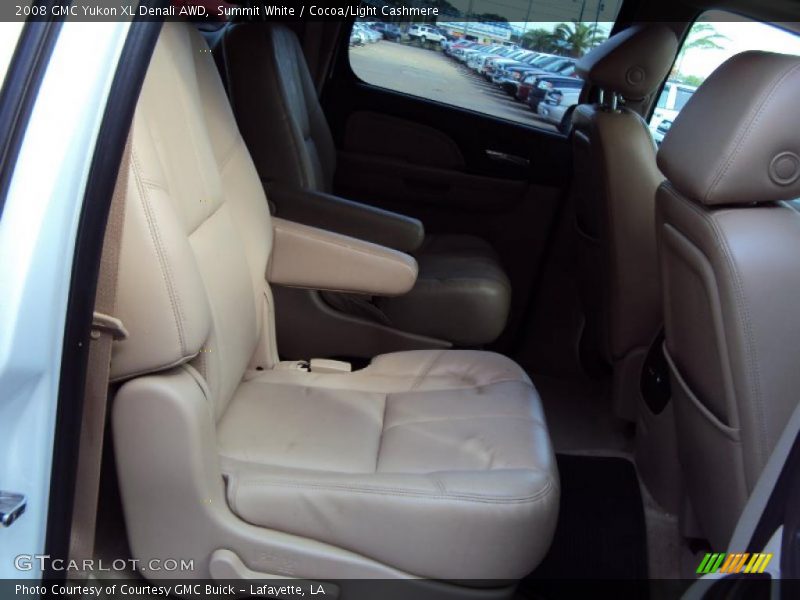 Summit White / Cocoa/Light Cashmere 2008 GMC Yukon XL Denali AWD