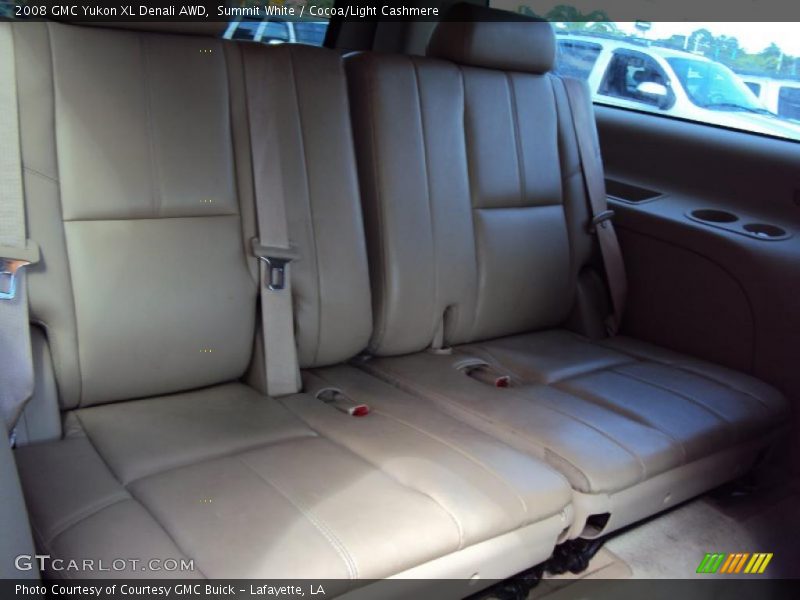 Summit White / Cocoa/Light Cashmere 2008 GMC Yukon XL Denali AWD