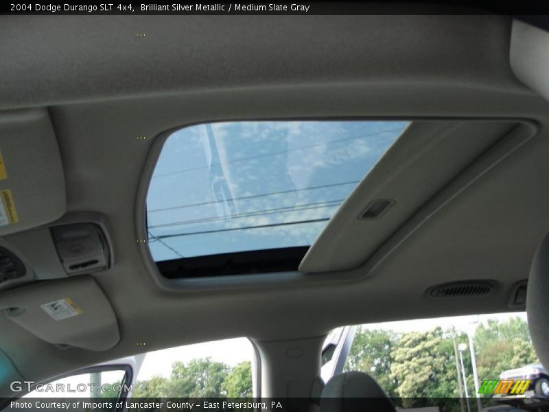 Brilliant Silver Metallic / Medium Slate Gray 2004 Dodge Durango SLT 4x4