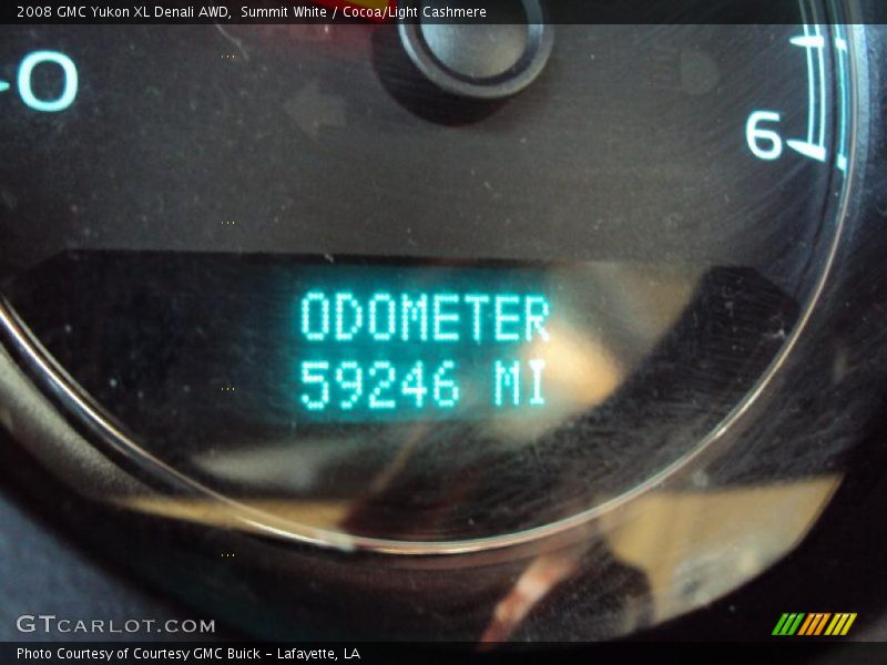 Summit White / Cocoa/Light Cashmere 2008 GMC Yukon XL Denali AWD