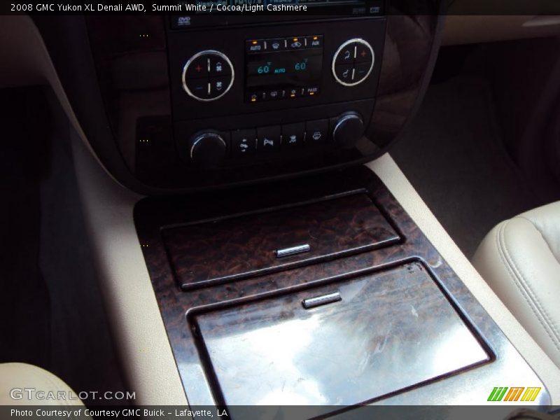 Summit White / Cocoa/Light Cashmere 2008 GMC Yukon XL Denali AWD