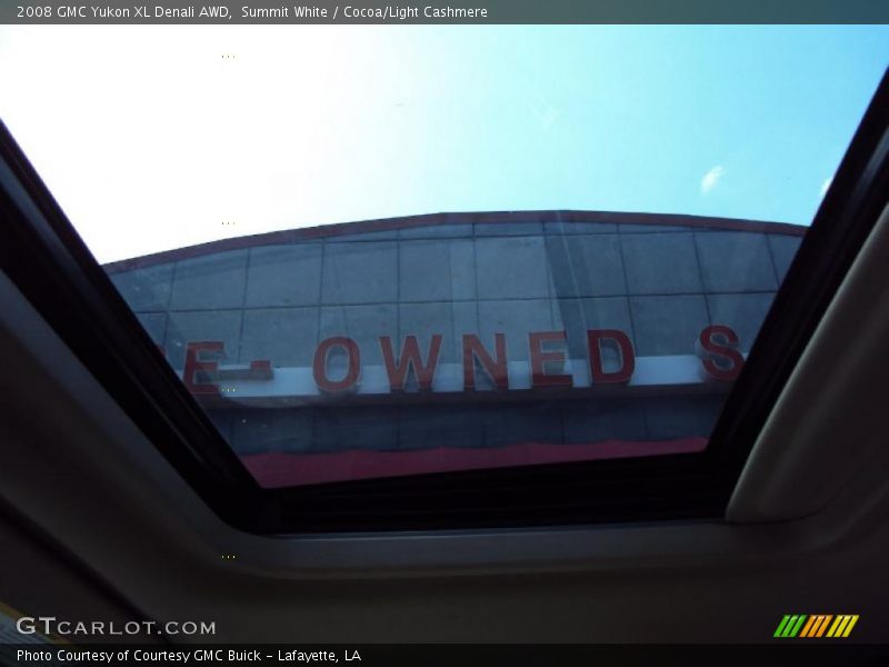 Summit White / Cocoa/Light Cashmere 2008 GMC Yukon XL Denali AWD