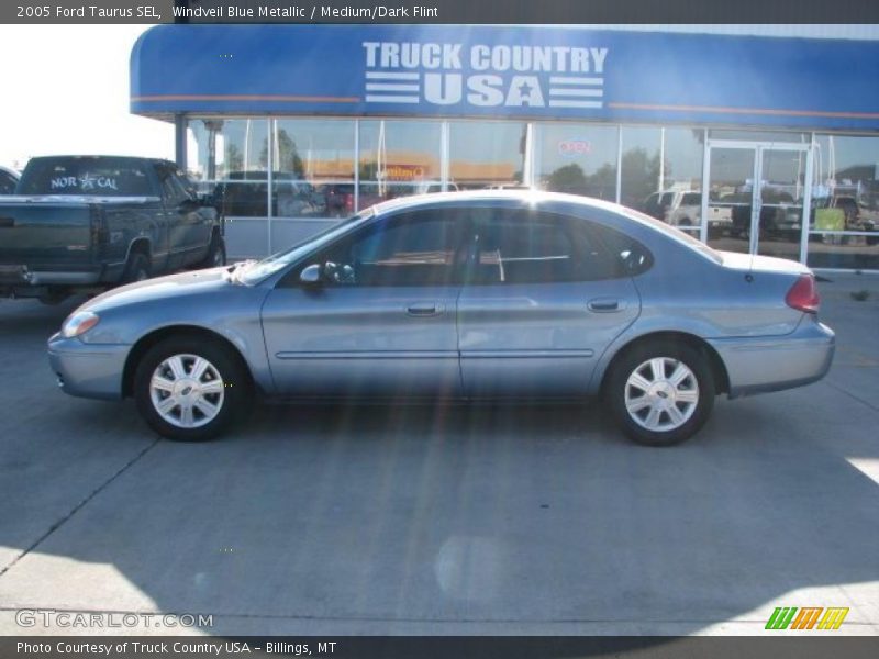 Windveil Blue Metallic / Medium/Dark Flint 2005 Ford Taurus SEL