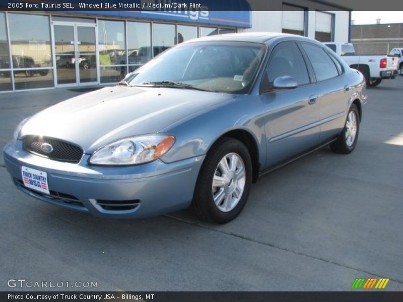 Windveil Blue Metallic / Medium/Dark Flint 2005 Ford Taurus SEL