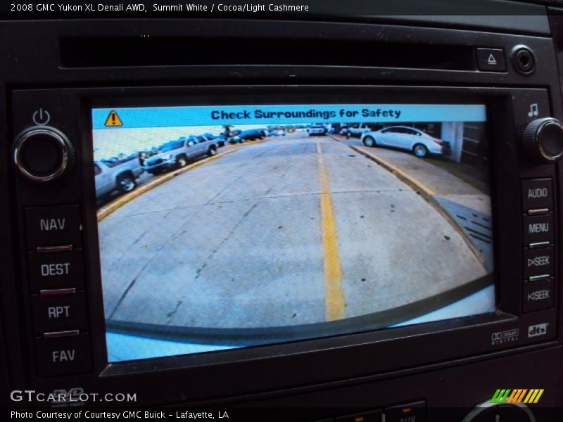 Summit White / Cocoa/Light Cashmere 2008 GMC Yukon XL Denali AWD