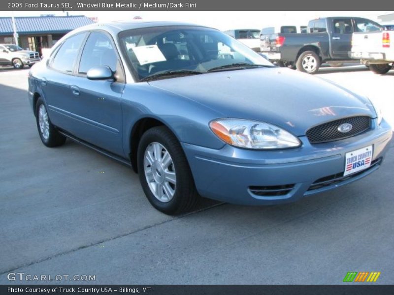 Windveil Blue Metallic / Medium/Dark Flint 2005 Ford Taurus SEL