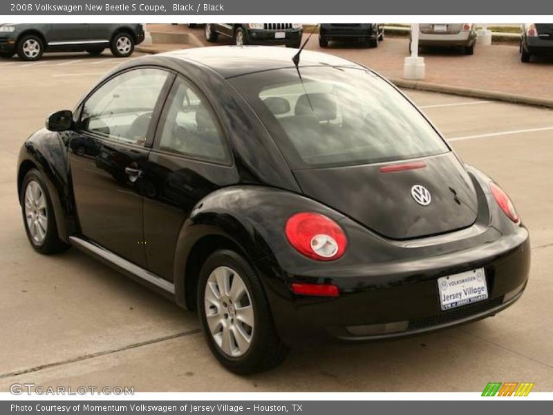 Black / Black 2008 Volkswagen New Beetle S Coupe
