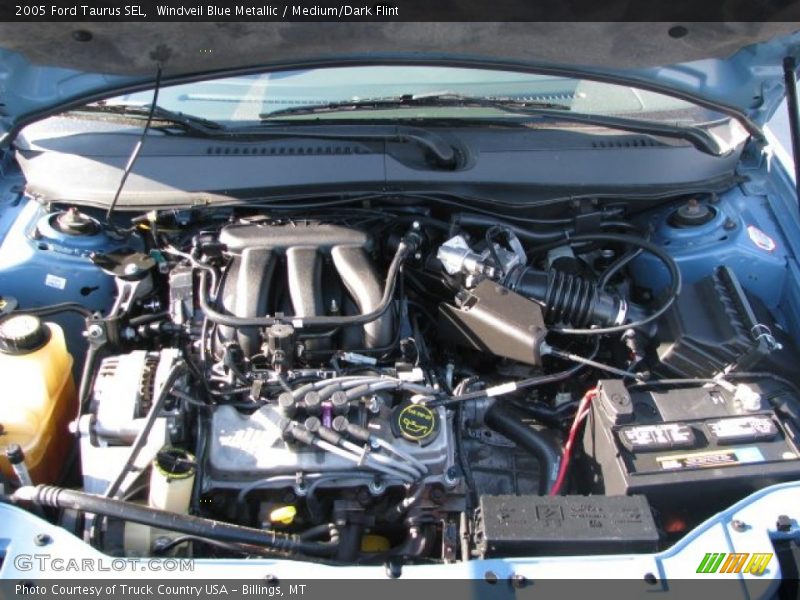 Windveil Blue Metallic / Medium/Dark Flint 2005 Ford Taurus SEL