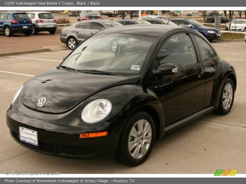 Black / Black 2008 Volkswagen New Beetle S Coupe